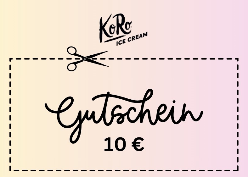 Gutschein Onlineshop 10 Euro